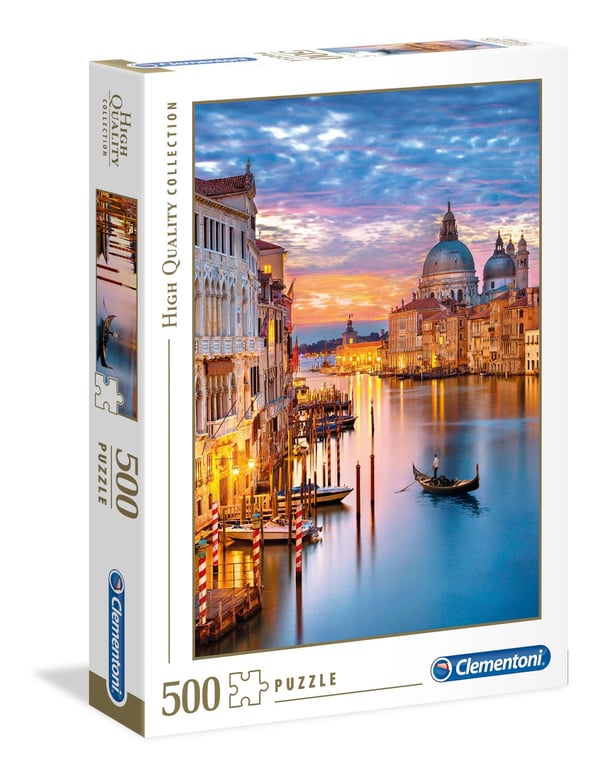 Clementoni Puslespil HQC Lighting Venice, 500 brikker