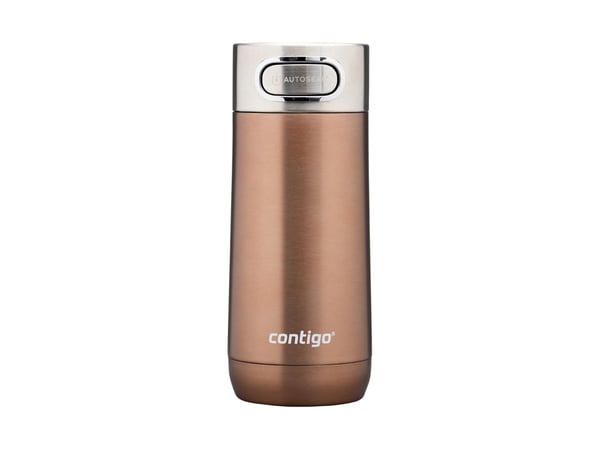 CONTIGO Luxe Autoseal, Kopper, Rustfritt stål, 5 timer, 12 timer, 360 ml