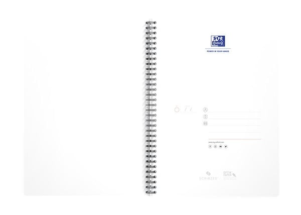 Oxford 100100759, Monokromatisk, Sort, A4, Matt, 90 g/m², Universell