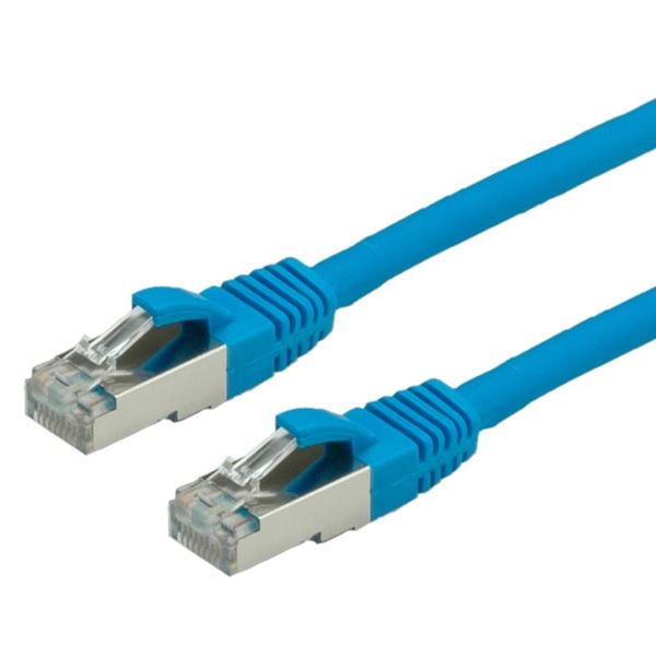 VALUE S/FTP Patch Cord Cat.6, halogen-free, blue, 1m, Blå