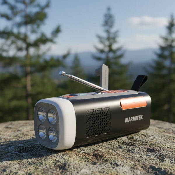 Marmitek RESQ 200 - Bærbar DAB-radio