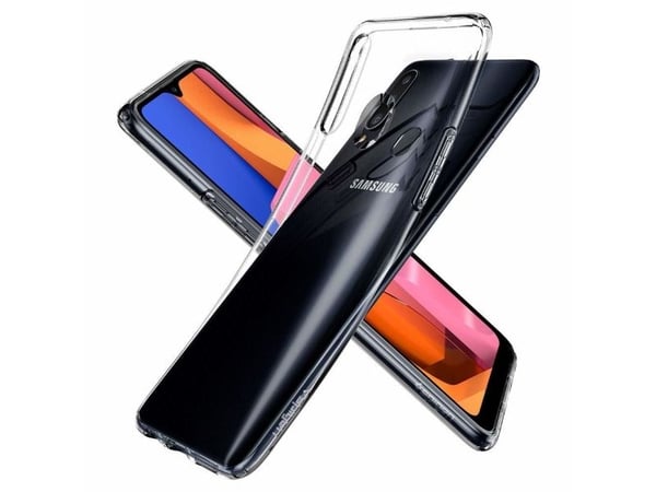 Spigen ACS00562, Suojus, Samsung, Galaxy A20s, 16,5 cm (6.5"), Läpinäkyvä