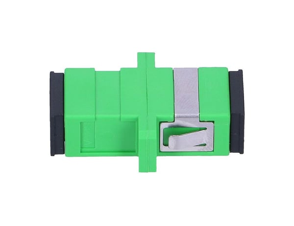 Extralink ADAPTER SC/APC SM SIMPLEX GREEN - Adapter, SC/APC, Obelagd, Grön, Enkelläge, Keramiska, 1 styck