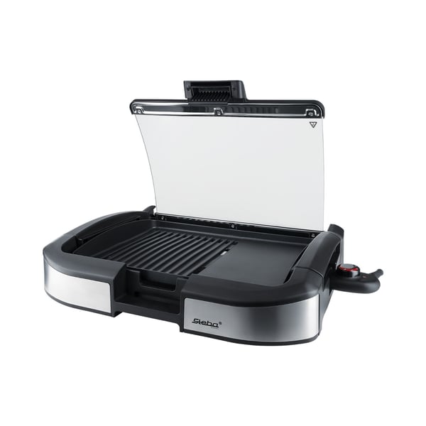 Steba VG 195, 2200 W, Grill, Elektrisk, 400 x 290 mm, Bordsskiva, Nät + platta