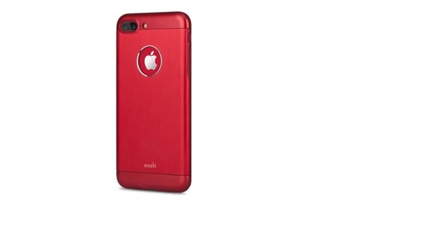 Moshi armour, Kotelokuori, Apple, iPhone 7 Plus, Punainen