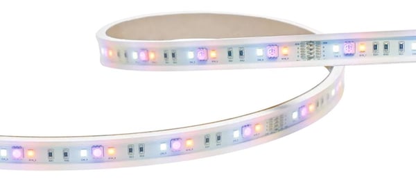 Homematic IP Lightstrip, 1 m, Universale lysstriper, Ambience, Klebende teip, Hvit, IP20, III