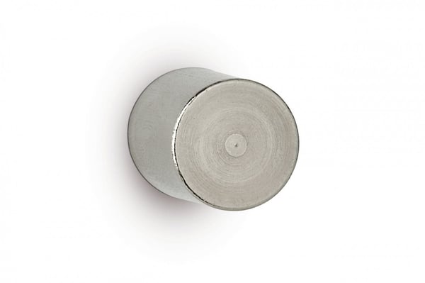 MAUL 6185396, Rund, Neodym, Sølv, Gloss, 2 cm, 25 mm