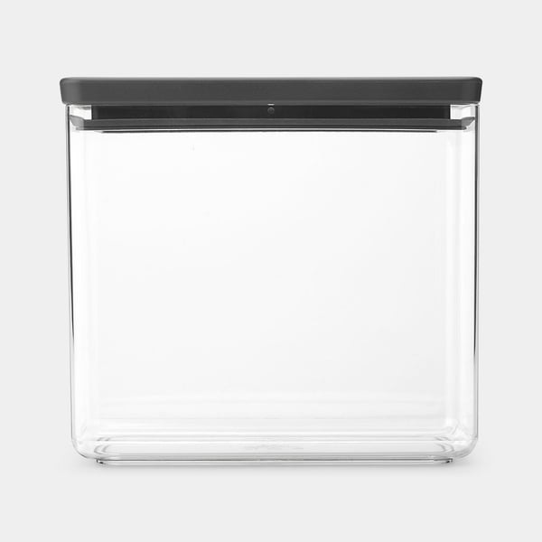 Brabantia Tasty+, Beholder, Rektangulær, 3,5 l, Grå, Gjennomsiktig, Plast, 220 mm