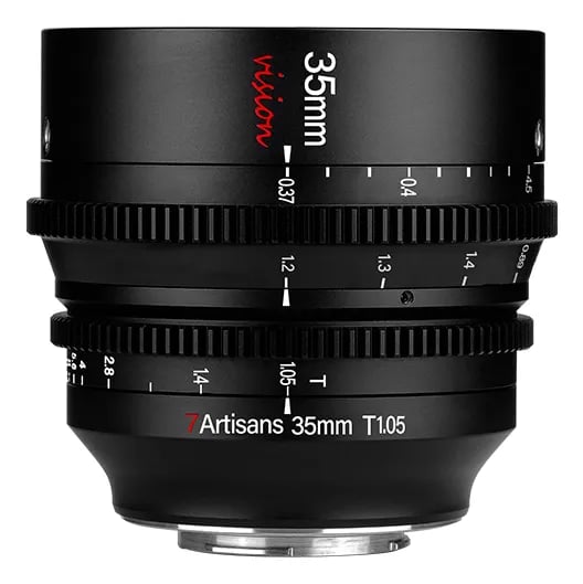 7Artisans Vision 35mm T1.05 M43 Micro 4/3 35mm F/16 APS-C objektiivi