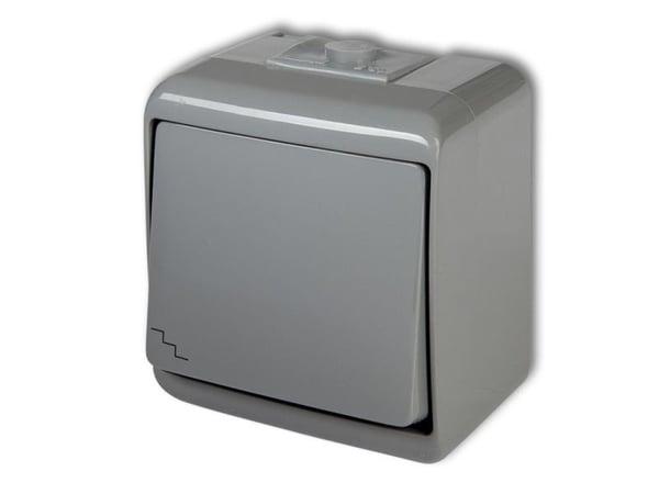 Karlik 10WHE-3, Trykknapkontakt, IP54, 250 V, 10 A