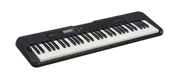 Casio CT-S300, Digital synthesizer, Etterklang, 5 W, Knapper, Sort, Hvit, LCD