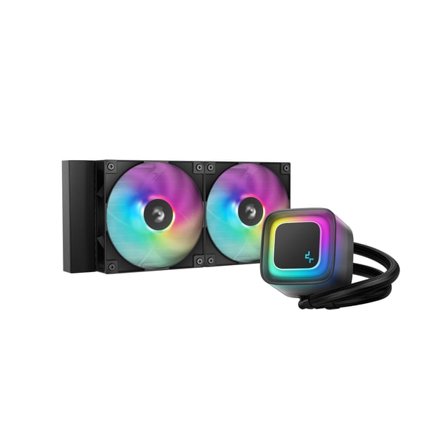 Deepcool LE240 V2 - Væskekjølesystem for prosessor - Radiatorstørrelse: 240 mm - (for: LGA1700, LGA1200, LGA1151, LGA1150, LGA1155, AM5, AM4, LGA18...