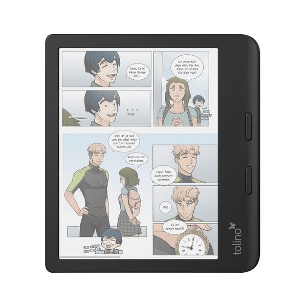 Tolino Vision Color e-kirjan lukulaite 7" E Ink Kaleido 32 GB, musta