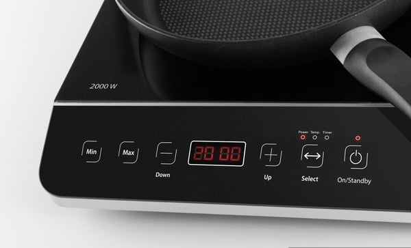 Caso Design Touch 3500 induksjonstopp 2 soner, svart