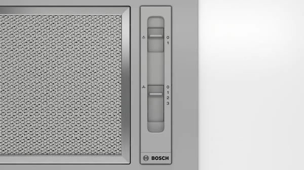 Bosch Serie 2 DLN53AA70 inbyggd köksfläkt 302 m³/h, rostfritt stål