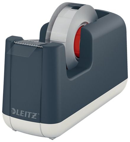 Leitz Cosy - Dispenser med kontortape - skrivebord - fløyelsgrå dispenser
