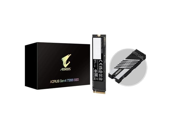 GIGABYTE AORUS Gen4 7300 SSD 2 TB M.2 2280 PCIe 4.0 x4 (NVMe)
