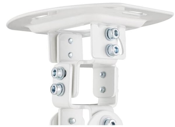 Sopar 23041, Tak, 13,5 kg, Hvit, Plast, Stål, -15 - 15°, 360°