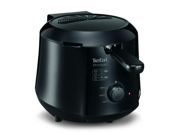 Tefal Principio Single FF230831 fritöskanna 1,2 l, 1000 W, 0,6 kg, svart