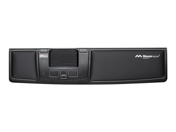 Mousetrapper Advance 2.0 - Kontrolmåtte - 6 knapper - kabling - USB - sort, hvid