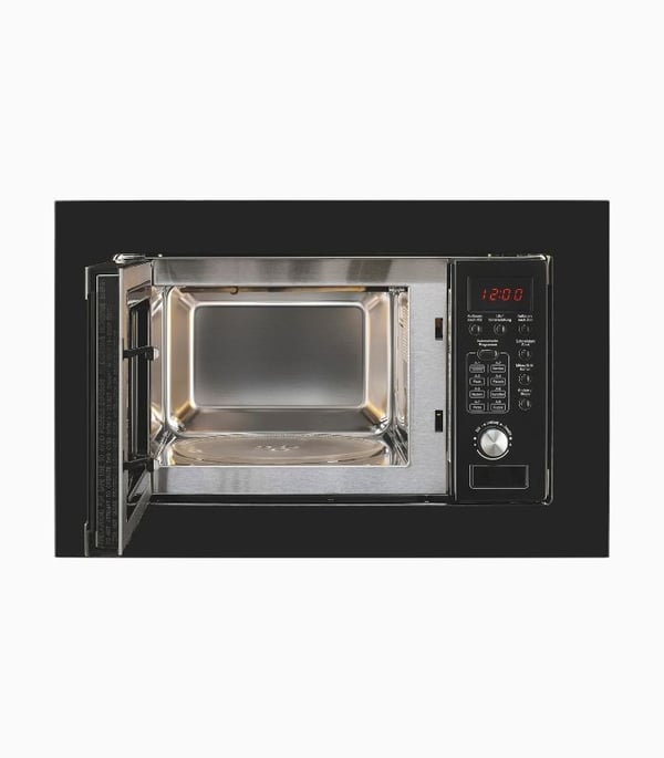 Exquisit EMW20.1 G, Inbyggd, Grillmikrovågsugn, 20 l, 800 W, Inbyggd display, Knappar, Rotations-