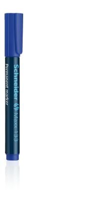 Schneider permanent märkpenna SCHNEIDER Maxx 133, cut-off, 1-4mm, blå