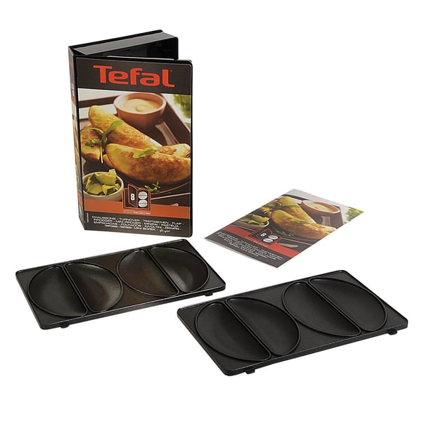 Tefal XA 8008, Sort, Mini Pirogger Snack Collection Boks 8