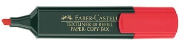 FABER-CASTELL överstrykningspenna Textliner 48 röd