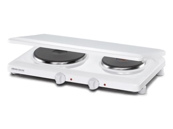 Rommelsbacher THL 3097/A, Hvit, Benkeplate, Innebygde kokeplater, 2 zone(s), 2 zone(s), Stor