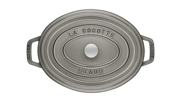 Staub Cocotte, harmaa, valurauta, 27 cm, 5 kg