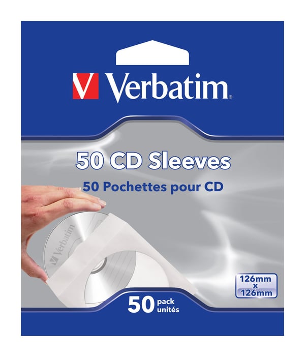 Verbatim - CD-lomme - kapasitet: 50 CD