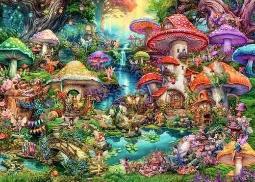 Ravensburger 120012580, 1000 stykker, Fe, 14 år