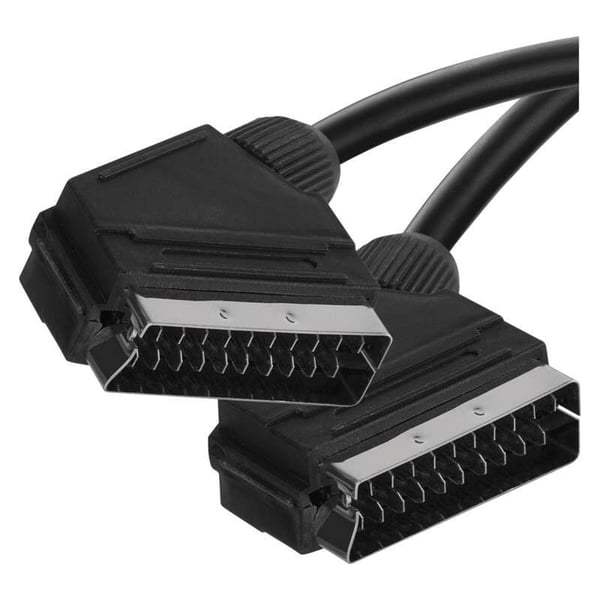 EMOS - Video/lydkabel - SCART hann til SCART hann - 1.5 m