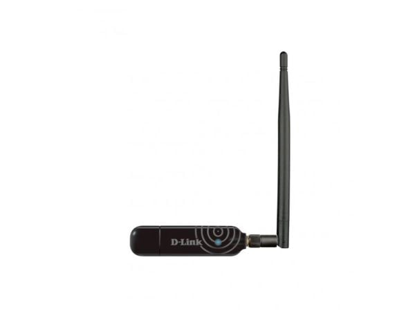 D-Link DWA-137, Langaton, USB, WLAN, Wi-Fi 4 (802.11n), Musta