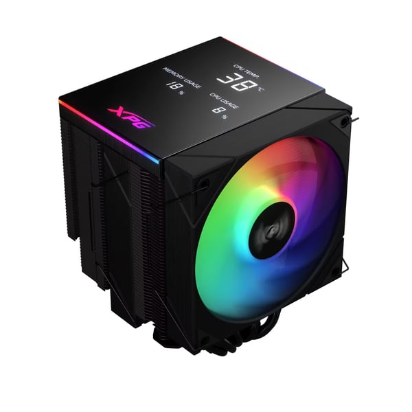 XPG MAESTRO PLUS 62DA, Luftkjøler, 12 cm, Svart