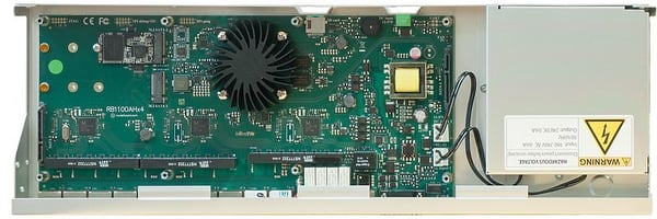 Mikrotik RB1100AHx4, Ethernet WAN, Gigabit Ethernet, Ruostumaton runko