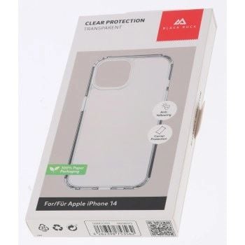 Black Rock 226373, Mobilskal, Apple, iPhone 14, 15,5 cm (6.1"), Transparent