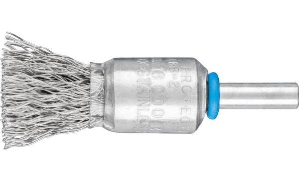 PFERD 43203003, Kopp stålbørste, 6 mm, 1,5 cm, 18000 RPM, 10 stykker
