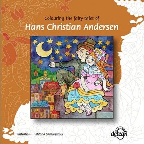 Fargelegg eventyrene til H.C. Andersen | H.C. Andersen, Clara Wedersøe Strunge, Johs. Nørregaard Frandsen | Språk: Engelsk