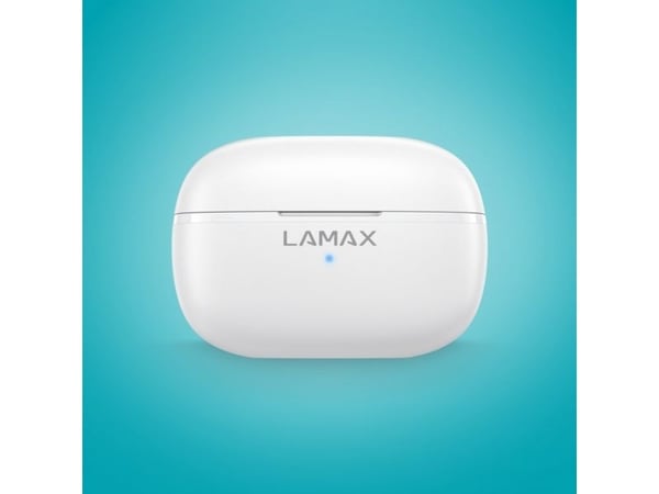 Lamax Clips1 Play, Langaton, Puhelut/Musiikki, 20 - 20000 Hz, Kuulokkeet, Valkoinen