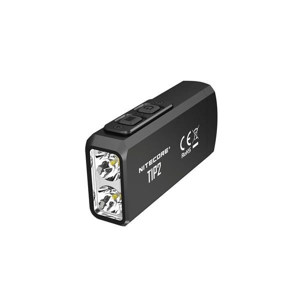 Nitecore TIP2, Käsikokoinen taskulamppu, Musta, LED, 1 lamppua, 720 lm, 2160 cd