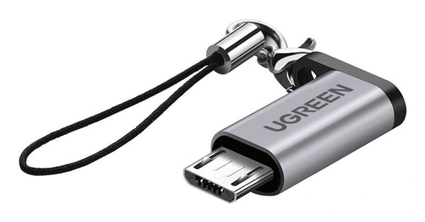 Ugreen 50590, Micro USB, USB C, Grå Ugreen 50590, Micro USB, USB C, Grå