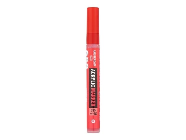Amsterdam akrylmalingmarker 4 mm Pyrrole Red 315