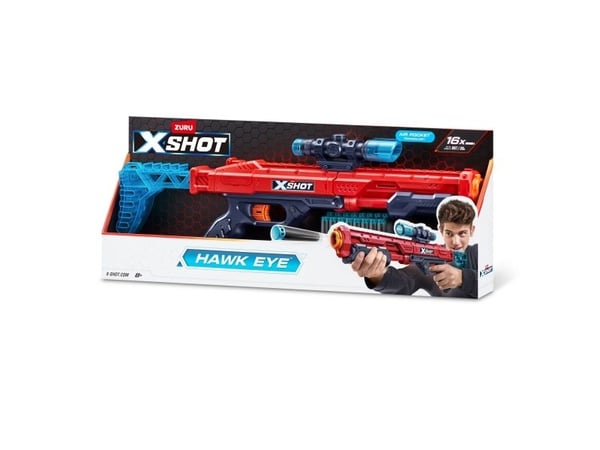 XSHOT Excel Hawk Eye Blaster (16 Darts)
