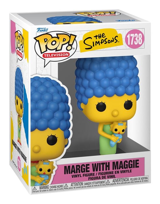 FUNKO POP! Marge with Maggie, Samlefigur, Tegnefilm