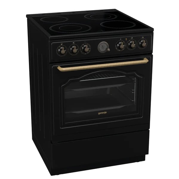 Gorenje Classic GECS6B71CLB Fristående spis - svart