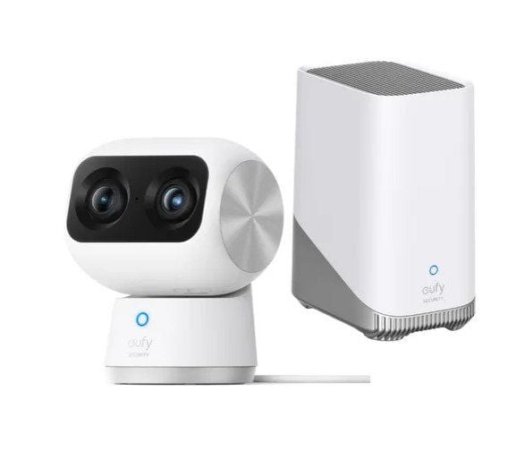 eufy SoloCam S350 overvåkingskamera 4K 350  + hjemmebase 3