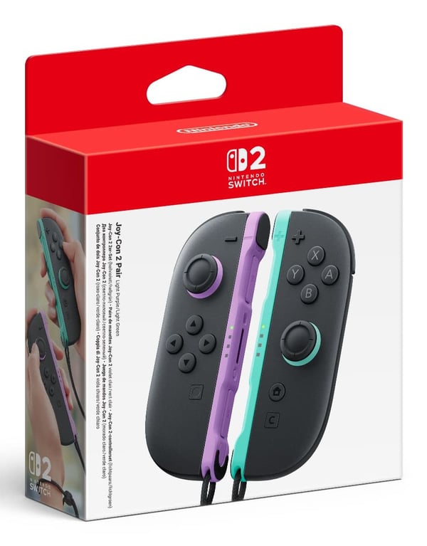 Nintendo Joy-Con 2 Pair Light Purple/Light Green