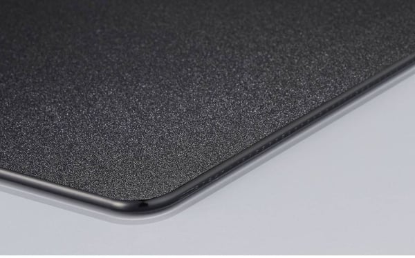 Renkforce RF-6697026, Sort, Monokromatisk, Glass, Musematte til gaming