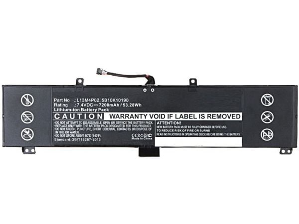 CoreParts - Batteri til bærbar PC - litiumion - 7200 mAh - 53.3 Wh - svart